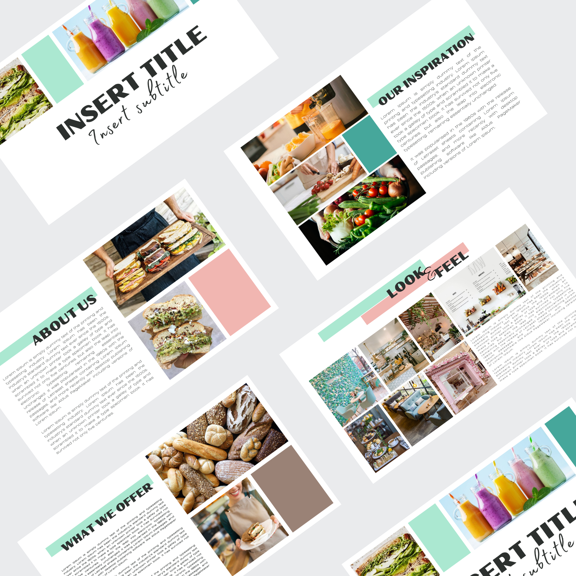 Pitch deck presentations